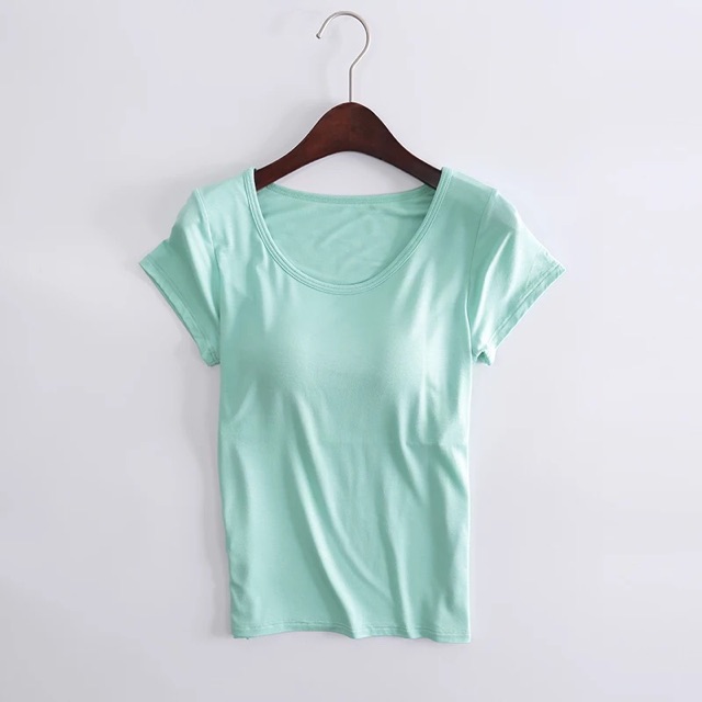 Áo phông nữ có lót bra size m-4XL
