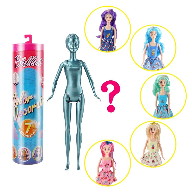 Đồ Chơi Ngôi Nhà Búp Bê Barbie Thay Đổi Màu Sắc Với 7 Màu Sắc Đáng Yêu