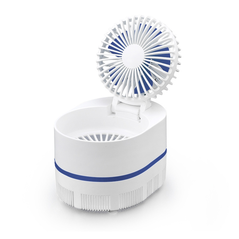 The new mini home mosquito repellent light-catalyst mosquito-repellent lamp charging desktop fan 2-in-1 MASHANG