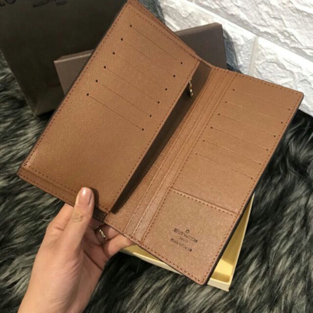 Follow shop săn deal - Ví nam ví dài cho nam hoa nâu ô nâu ô đen hoa đen  hàng cao cấp sang sịn