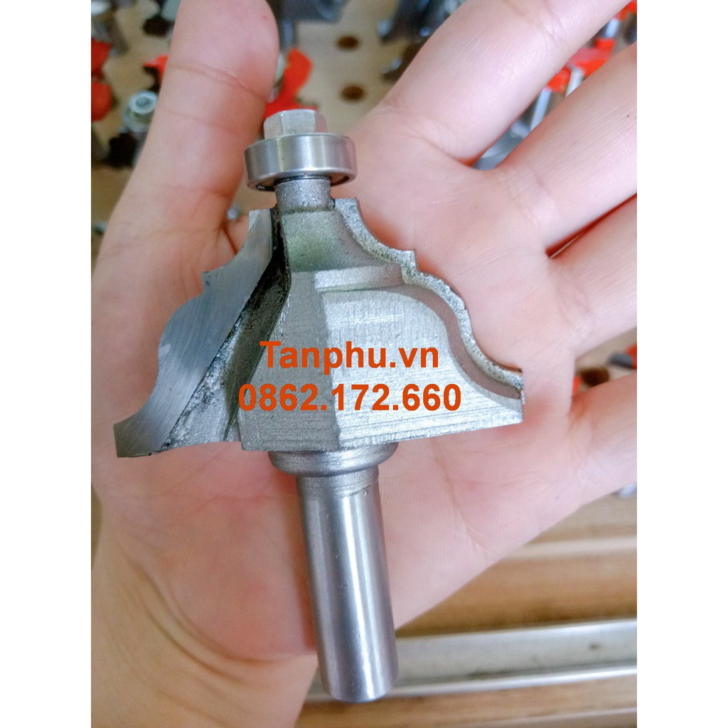 MŨI PHAY GỖ CHỈ NÓC TỦ H2