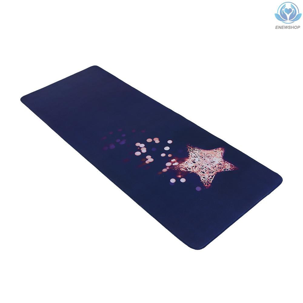 【enew】Extra Large Mouse Pad Anti-Slip Mouse Mat Rubber Desk Keyboard Mouse Mat Game Office Mousepad for Laptop Computer