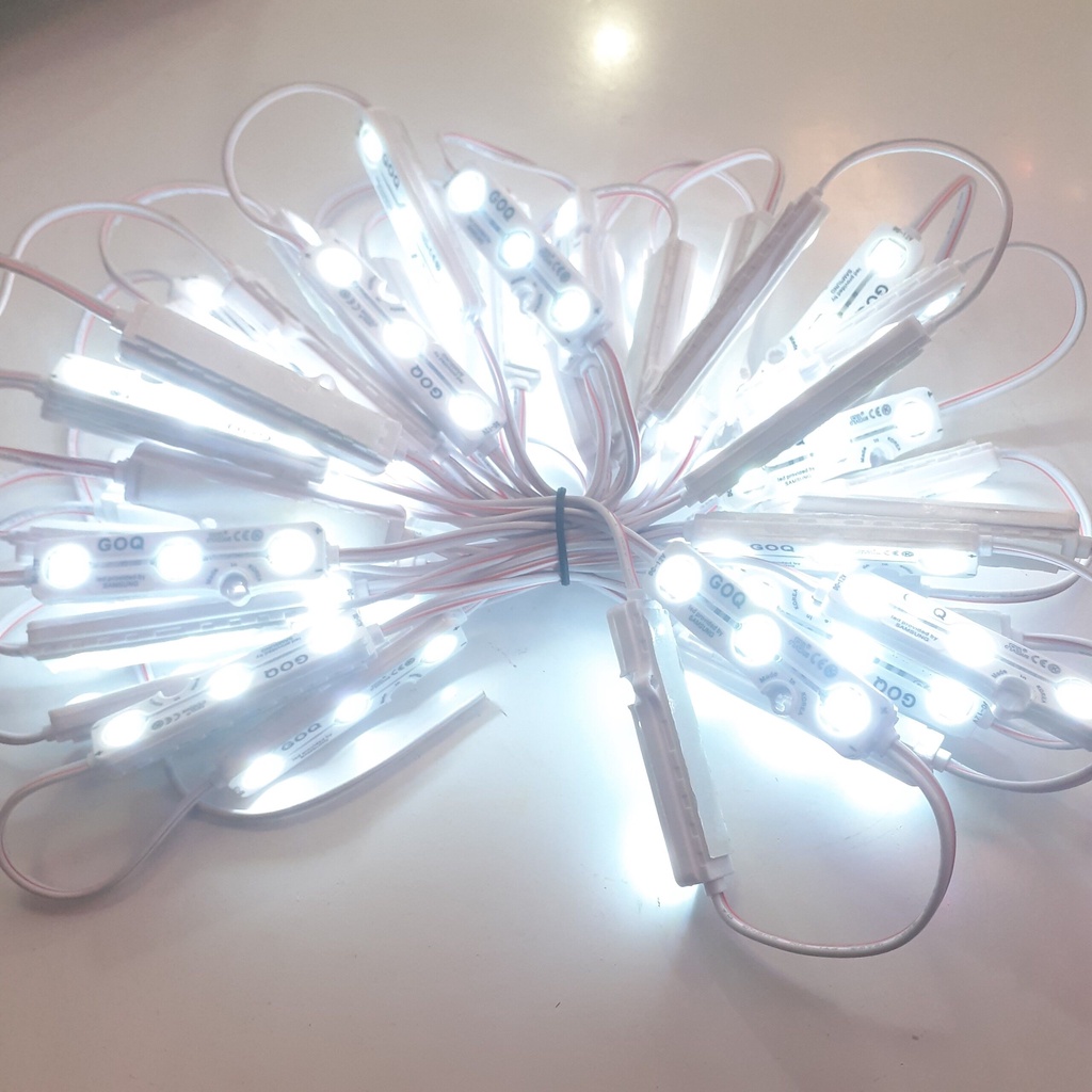 LED MODULE 3 LED HÀN QUỐC MẪU 4 TRẮNG TINH