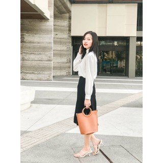 Chân váy suông công sở