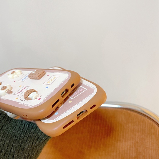 Ốp Điện Thoại tpu Mềm Hình Gấu Ăn Nhẹ Dễ Thương Cho Iphone X XS XR XS max 7Plus 11pro