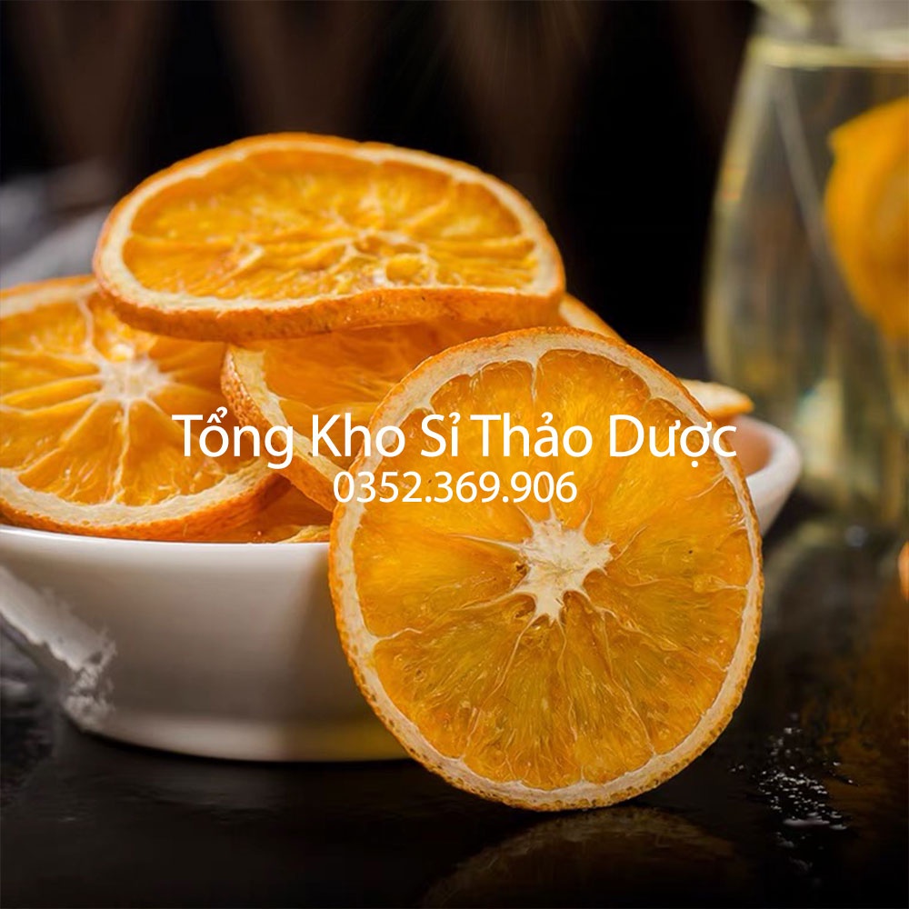 Cam vàng sấy khô 100g