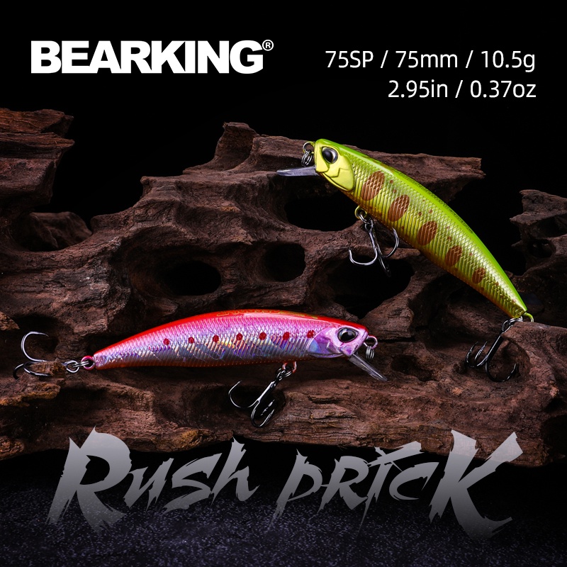 Mồi Giả Câu Cá 75mm 10.5g Chất Lượng Cao