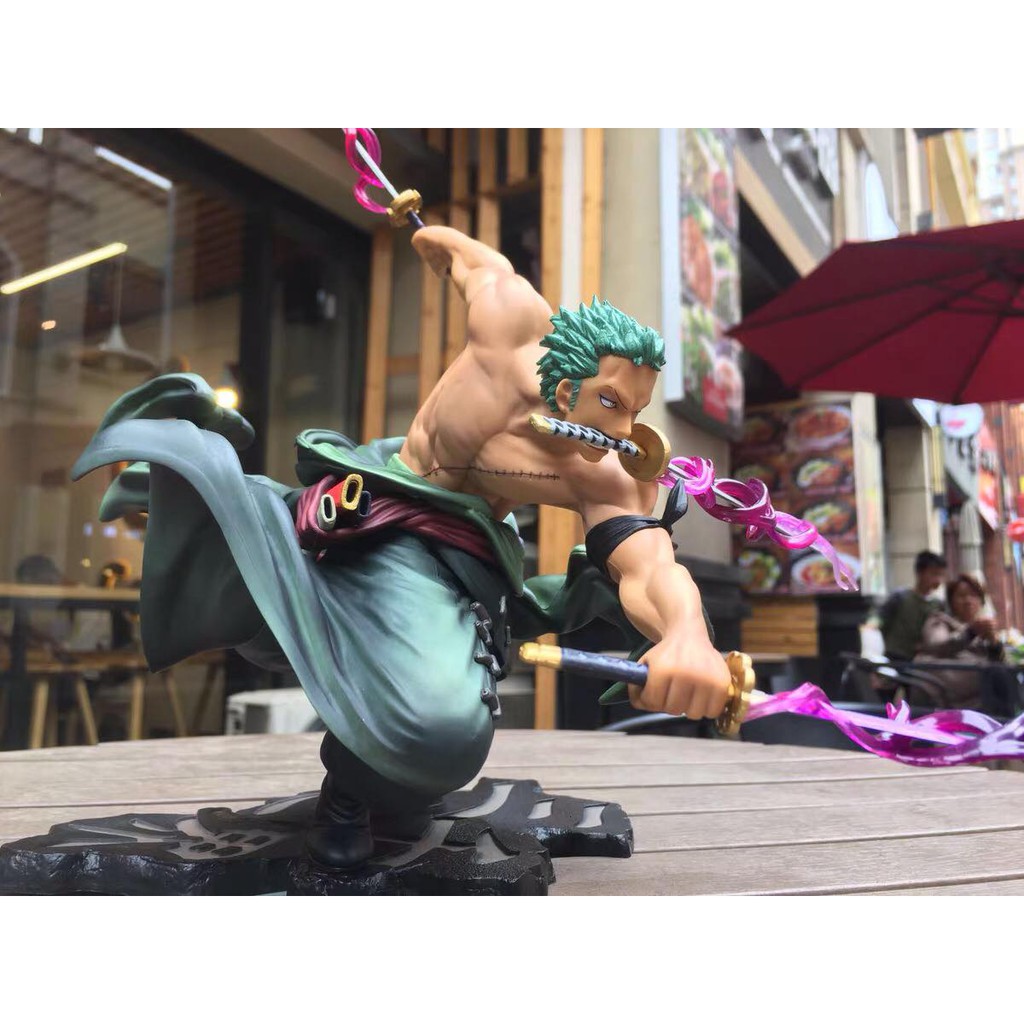 ẢNH THẬT]Mô hình Figure Roronoa Zoro 3000 Thế Giới POP-Mô Hình One Piece.