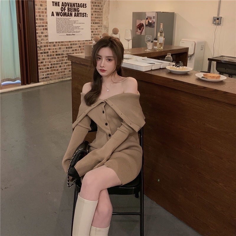 Chilli Dress • Đầm trễ vai ôm body