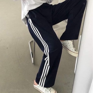 Quần ống rộng 3 sọc