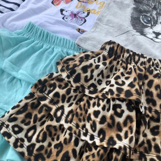 Sét chân váy xếp li chất cotton