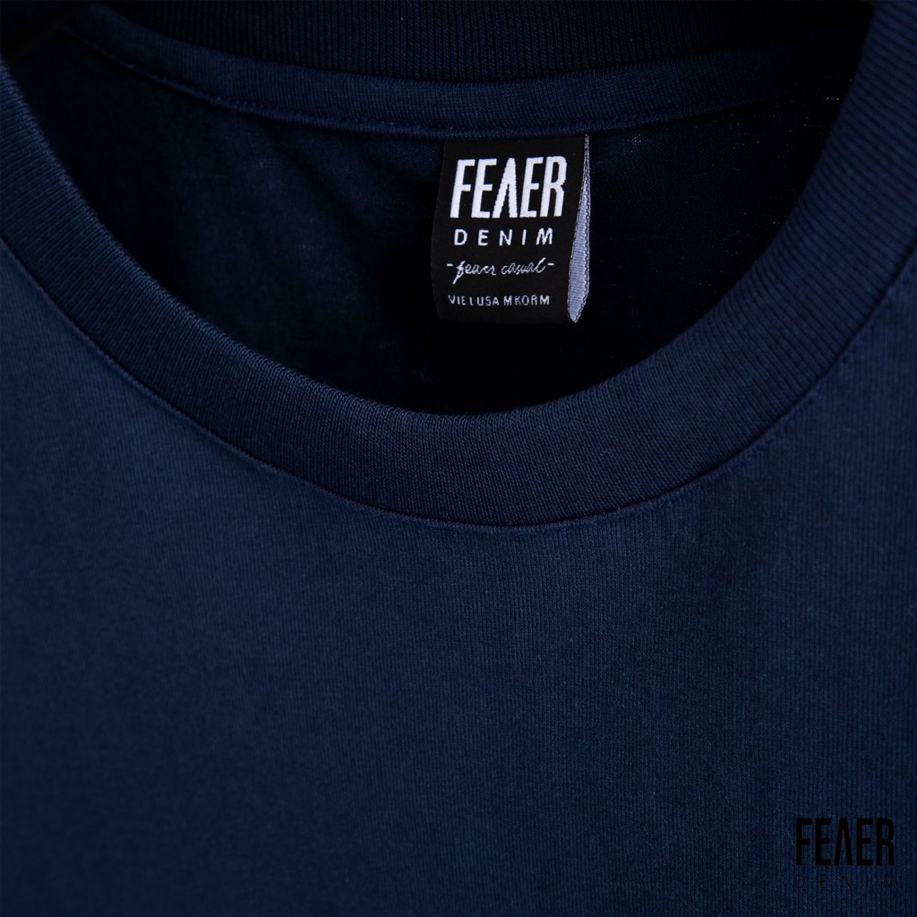 Áo thun nam FEAER DENIM chất thấm hút co dãn vải cotton PARIS VELVET | BigBuy360 - bigbuy360.vn