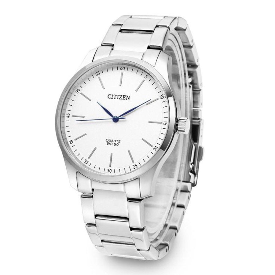 Đồng Hồ Nam Citizen Dây Thép Không Gỉ BH5000-59A - Mặt Trắng