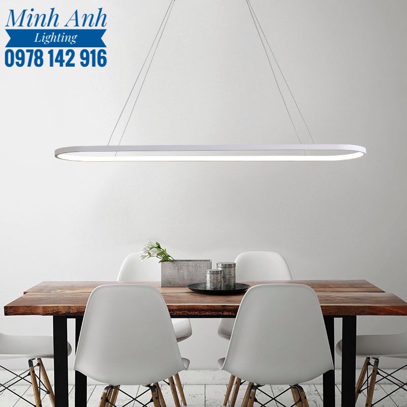 Đèn Thả Trần Vòng LED Trang Trí Phòng Khách Phòng Ăn LED 3 Chế Độ TH811 Minh Anh