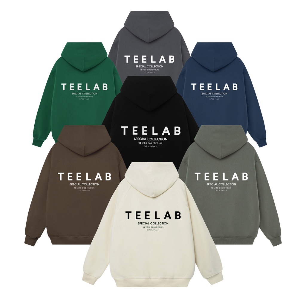 Áo Hoodie Teelab Local Brand Unisexcial Collection Premium HD044