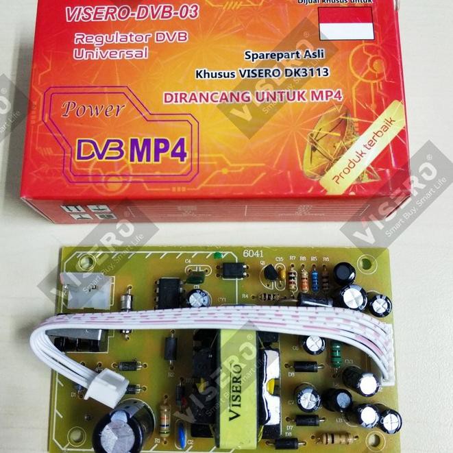 Bộ Điều Chỉnh Máy Quay Mp4 Red Visero Wd-Dvb-03 Vfq