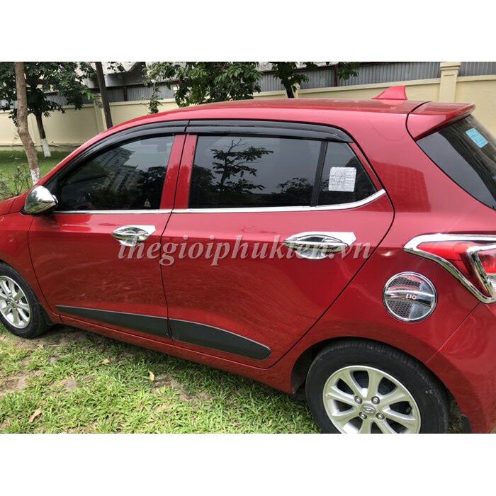 Bộ vè che mưa ABS Hyundai i10 Hatchback 2012–2022 ( hàng cao cấp)