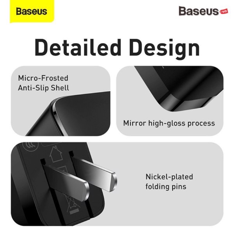 Bộ sạc nhanh Baseus Super Fast Charger