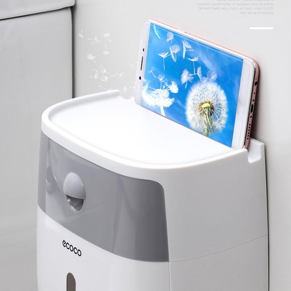 PINEVN Giá Đỡ Cuộn Giấy Vệ Sinh Gắn Tường Đa Năng Tiện Dụng