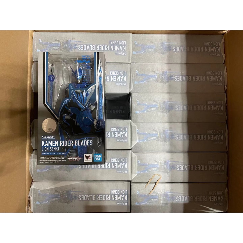 [NEW] Mô hình đồ chơi chính hãng Bandai SHF Kamen Rider Blades Lion Senki