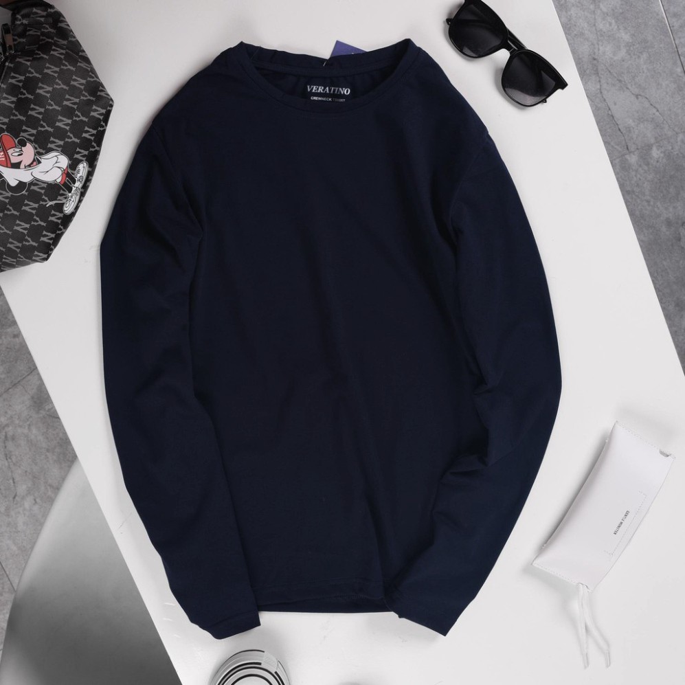 (FREESHIP 50K) (SIÊU PHẨM) Áo Thun Dài Tay Cổ Tròn Nam chất thun cotton đẹp dáng ôm nhẹ vải dày dặn cho nam ELNIDO flask | BigBuy360 - bigbuy360.vn