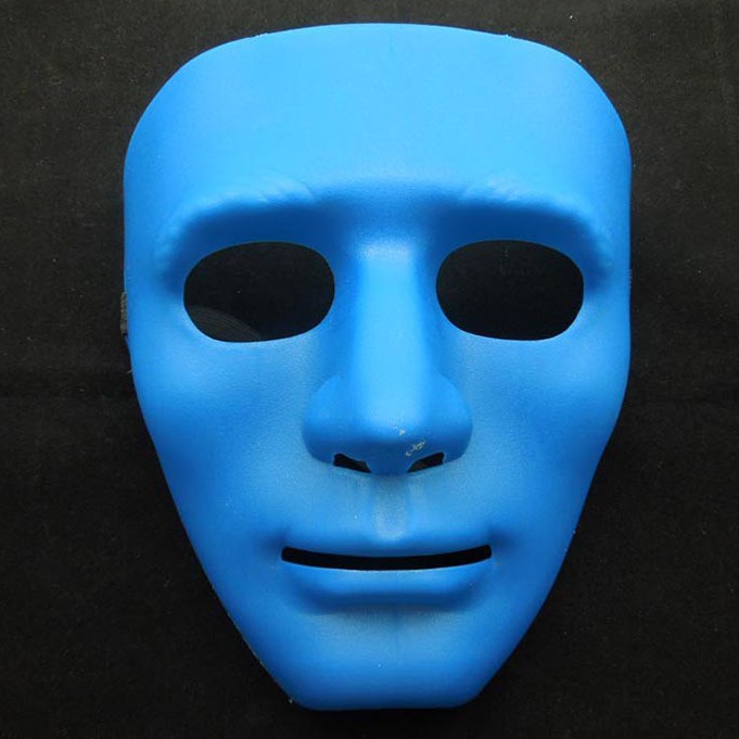 Mặt Nạ Hóa Trang Jabbawockeez MÀU XANH DƯƠNG Mặt Nạ Cosplay đẹp hacker - CSISP435