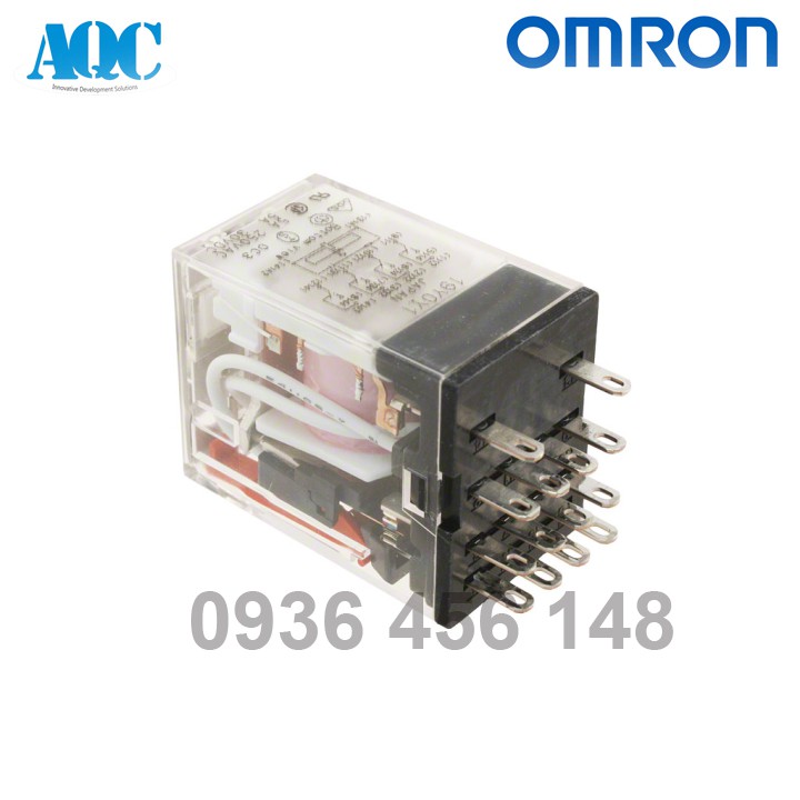 Rơ le trung gian Omron 14 chân nhỏ MY4N-GS DC24