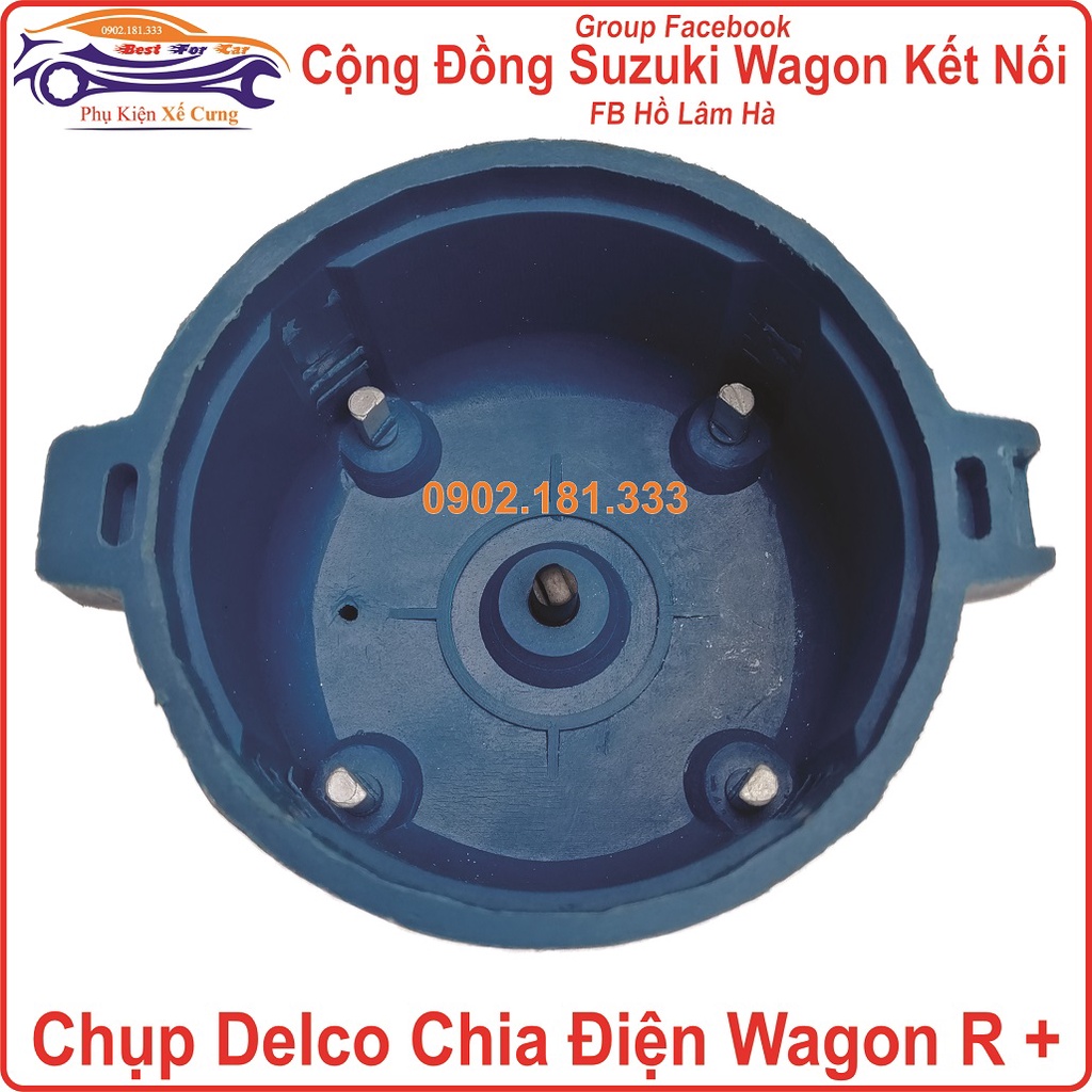 Đầu Nắp Delco Suzuki Wagon R+ 2001-2007 Nắp Chia Điện