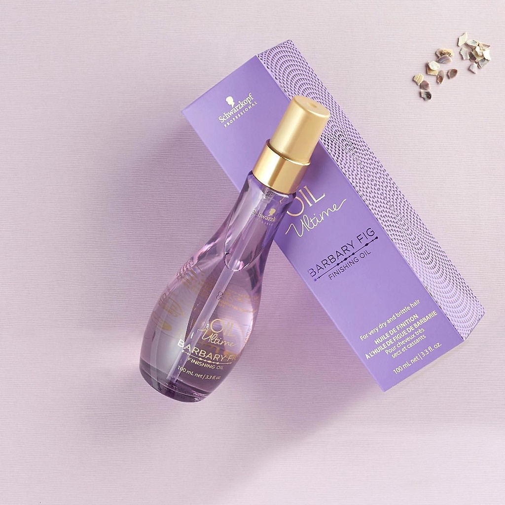Tinh dầu dưỡng tóc Schwarzkopf OIL Ultime Barbary Fig Finishing Oil cho tóc khô hư tổn 100ml
