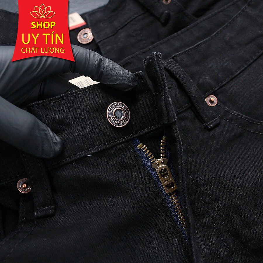 Quần Jean Nam Màu Xanh Visin Basic Levis 511 Made in Cambodia