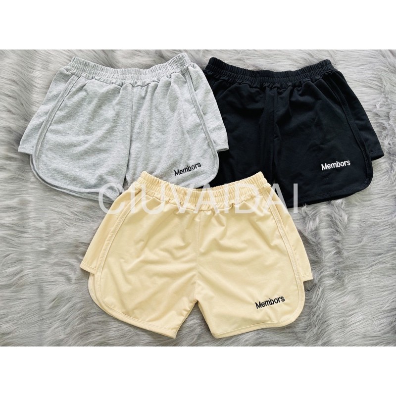[Mã FAMAYWA giảm 10K đơn 50K] quần short đùi nữ membors siêu hot trend ( ảnh thật )