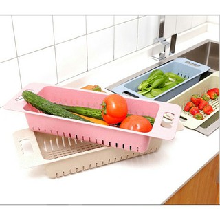 Rổ gác bồn rửa chén thu gọn