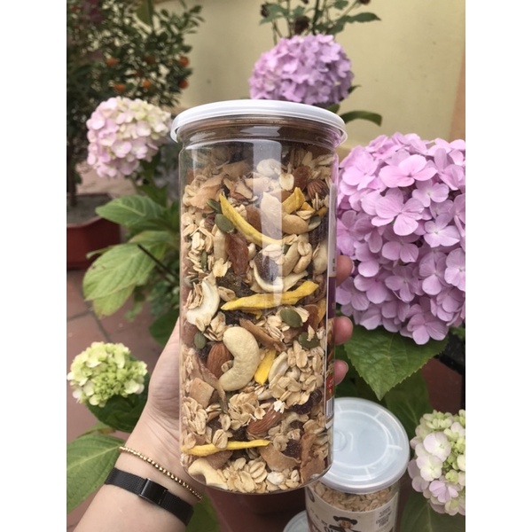 Ngũ cốc granoda dc ăn kiêng, giảm cân, eatclean , hộp 500gr siêu hạt