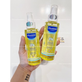 DẦU MASSAGE VÀ DƯỠNG DA AN TOÀN CHO BÉ TỪ SƠ SINH MUSTELA