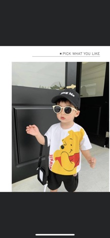 [xả shop] áo phông hoạt hình cho bé