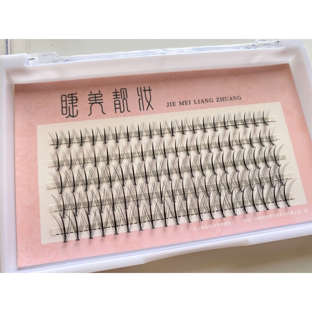 [JUNG]Hộp lông mi giả tự nhiên dạng cụm hỗn hợp 5 hàng H