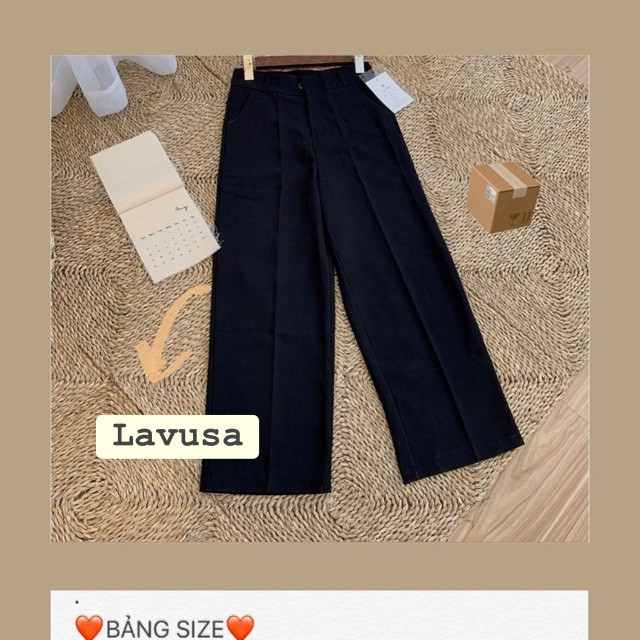 Quần Ống Suông 💖 𝘍𝘳𝘦𝘦𝘴𝘩𝘪𝘱 💖 Quần Tây Ống Rộng Hàn Quốc 94cm Ulzzang Siêu Hot LAVUSA ( Ảnh Thật / Sẵn ) | BigBuy360 - bigbuy360.vn