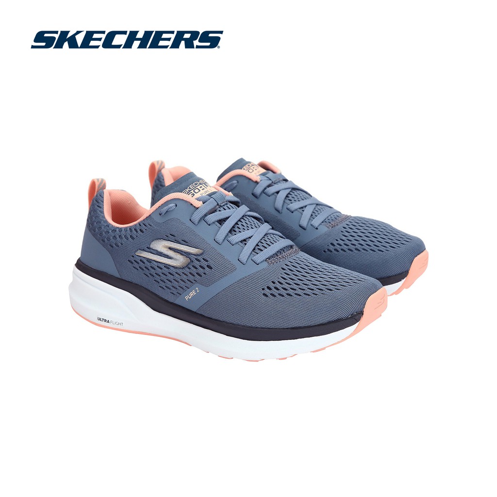 Giày chạy bộ nữ SKECHERS Pure 2 128091-BLCL