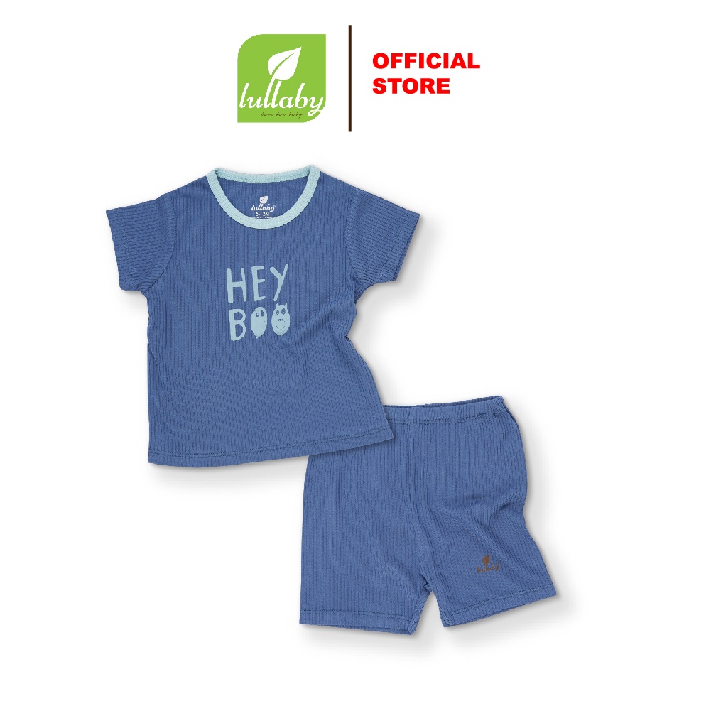 LULLABY - Bộ quần áo cộc tay bé trai NH484M
