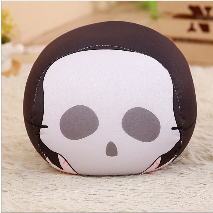 [CHUYÊN SỈ GIÁ SỐC]  Gối Trang Trí Họa Tiết Anime Hình Tròn Kích Thước 30CM (3 Mẫu) [ DIABRAND ]