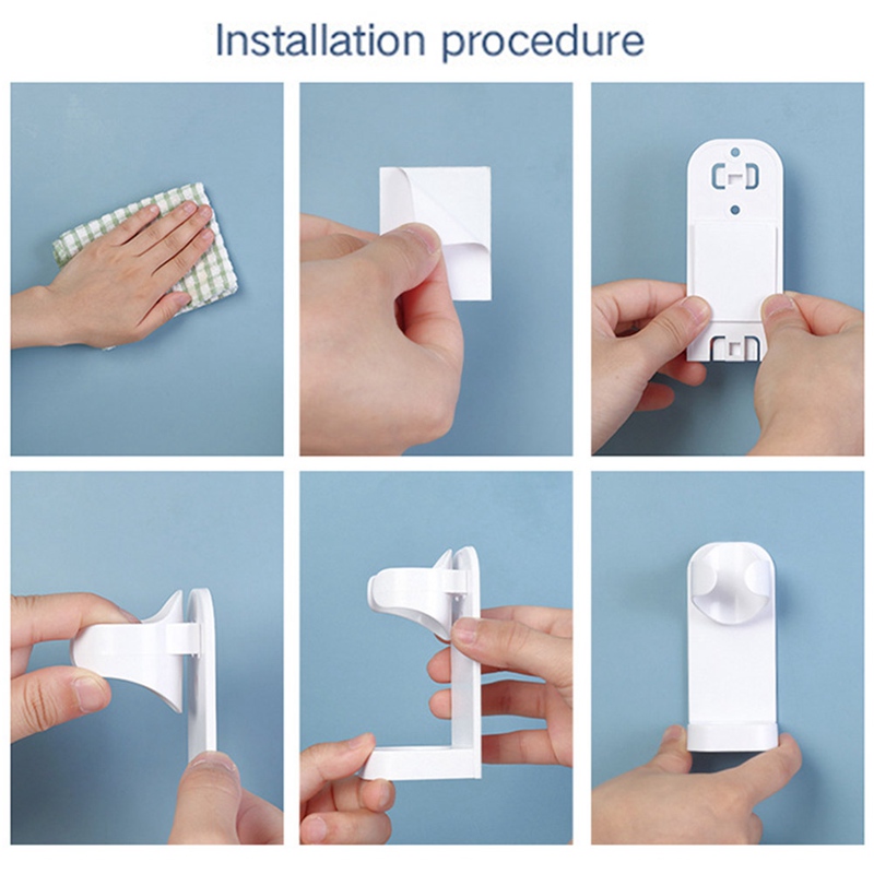 Giá đỡ bàn chải đánh răng gắn tường thiết kế tiện lợi