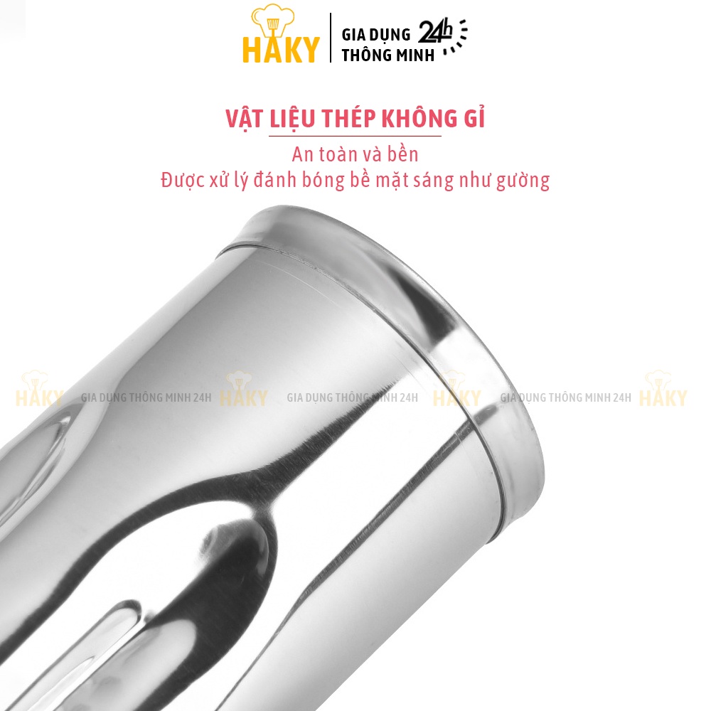 Bộ 12 khuôn cắt tạo hình rau củ quả bằng thép không gỉ cao cấp HAKY002, khuôn cắt đa năng, tiện dụng, an toàn và bền