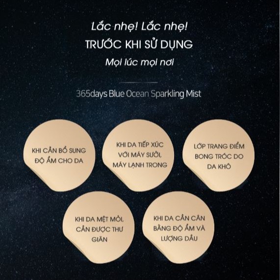 Xịt Khoáng Cấp Ẩm Tức Thì Chiết Xuất Nước Biển Xanh DMCK Blue Ocean Sparkling Mist 80ml | BigBuy360 - bigbuy360.vn