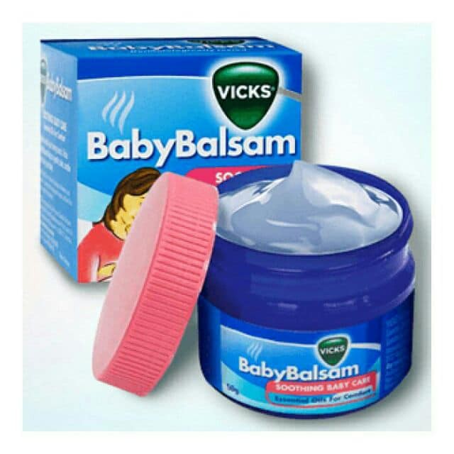 Dầu bôi giữ ấm Vicks Baby Balsam 50gr