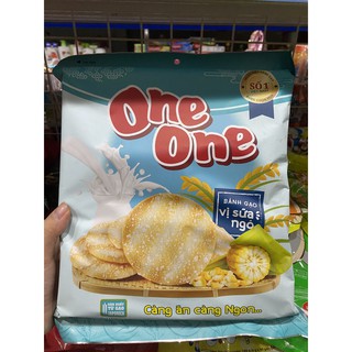Bánh gạo oneone vị sữa ngô gói to 149g