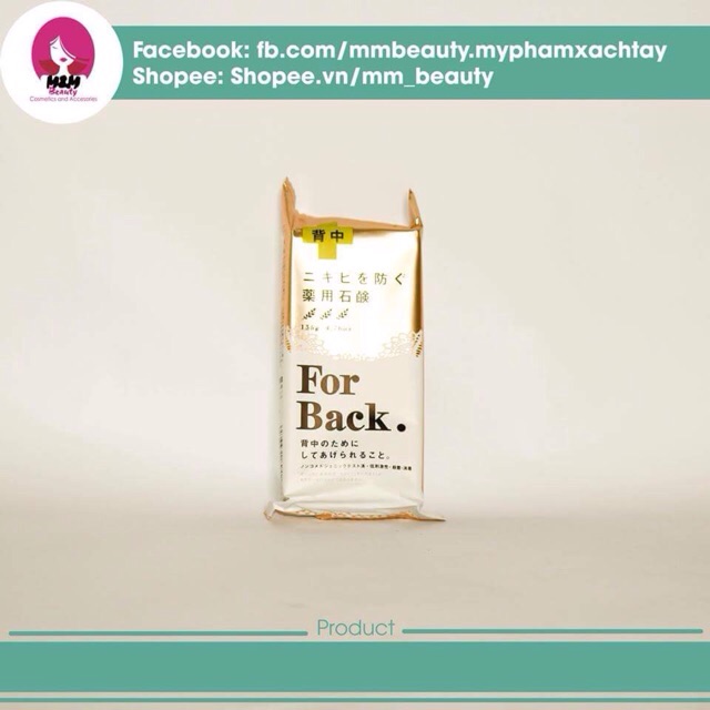 Bánh xà phòng giảm mụn lưng For Back Pelican