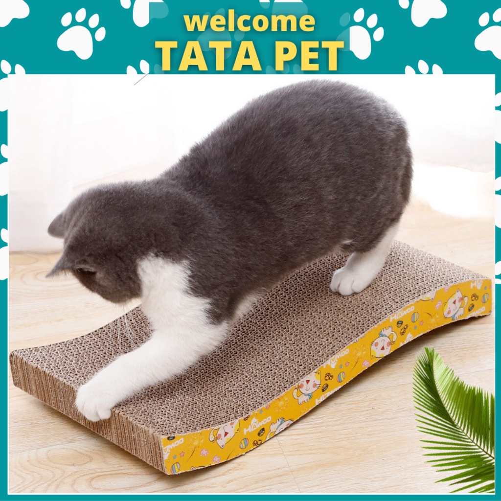 Bàn cào móng cho mèo thảm cào mèo kèm CatNip (CM15.3) TATAPET