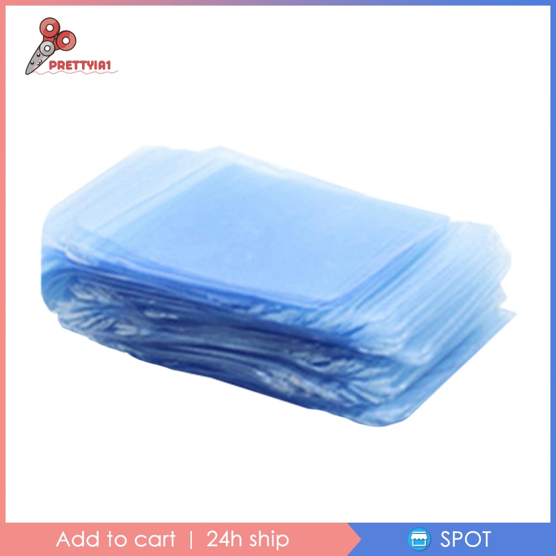 [Prettyia1] 100 Túi Zip Trong Suốt Có Thể Đóng Lại Dùng Đựng Trang Sức