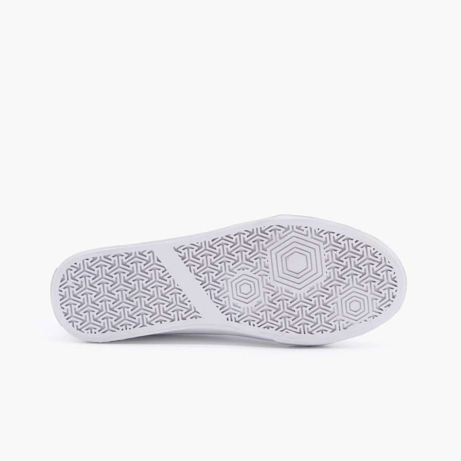 Giày thể thao nữ sneaker đẹp màu trắng dáng giày bata đế bằng cổ thấp chính hãng bAimée & bAmor - MS1566 | BigBuy360 - bigbuy360.vn