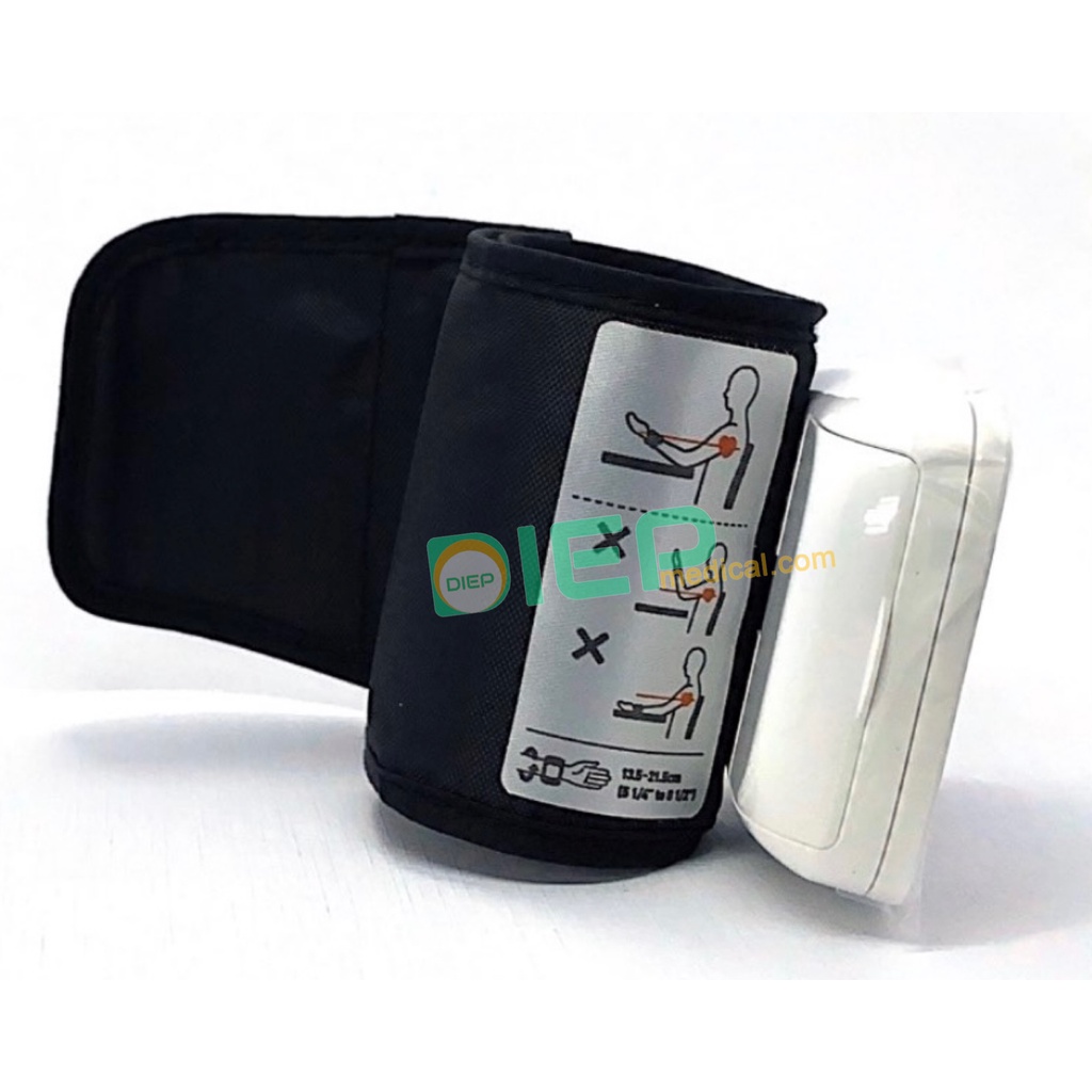 ✅ OMRON HEM-6161 - Máy đo huyết áp cổ tay tự động Omron HEM 6161, cảnh báo loạn nhịp tim (Chính hãng Omron - Nhật Bản)